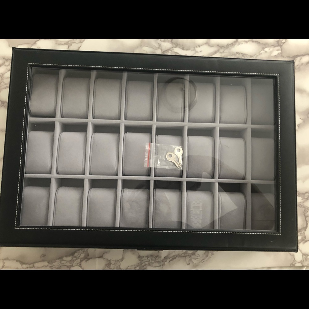 Watch display case